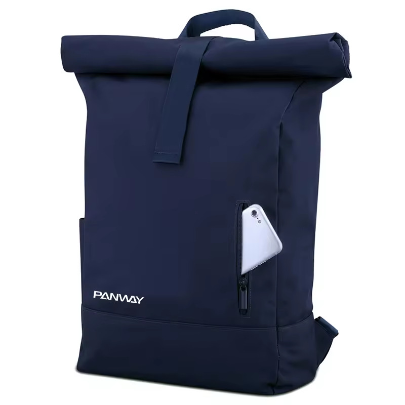 custom balck laptop backpack