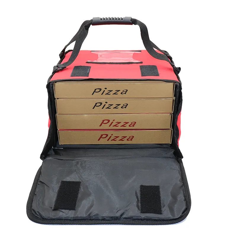 Bolsa de entrega de pizza con aislamiento térmico duradera personalizada